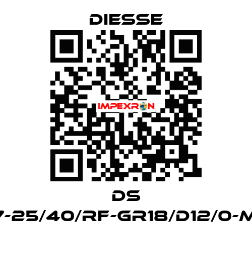 DS LG-RBRM37-25/40/RF-GR18/D12/0-M992-CS/CS  Diesse