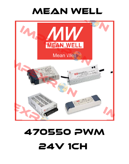 470550 PWM 24V 1CH  Mean Well