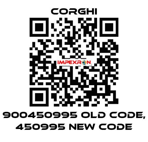 900450995 old code, 450995 new code Corghi