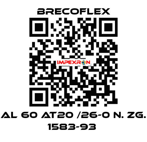 Al 60 AT20 /26-0 n. Zg. 1583-93  Brecoflex