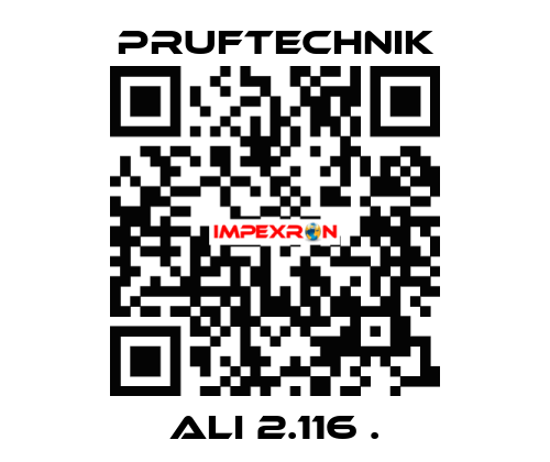 ALI 2.116 . Pruftechnik