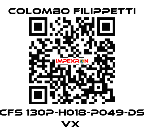 CFS 130P-H018-P049-DS VX  Colombo Filippetti