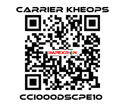 CCI000DSCPE10  Carrier Kheops