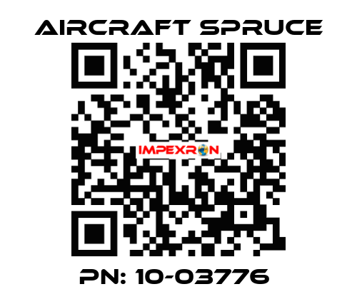 PN: 10-03776  Aircraft Spruce