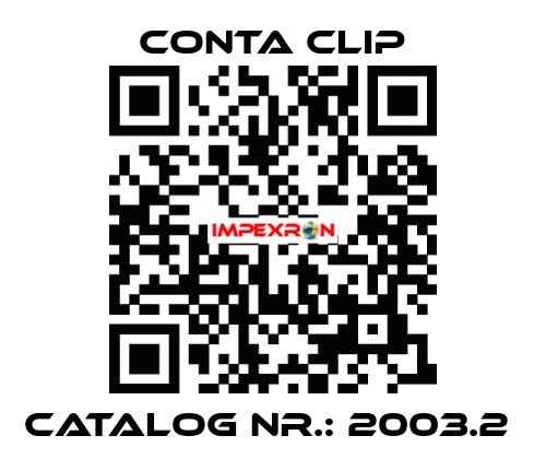 CATALOG NR.: 2003.2  Conta Clip