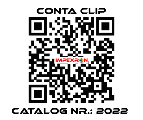 CATALOG NR.: 2022  Conta Clip