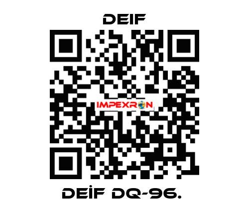 DEİF DQ-96.  Deif