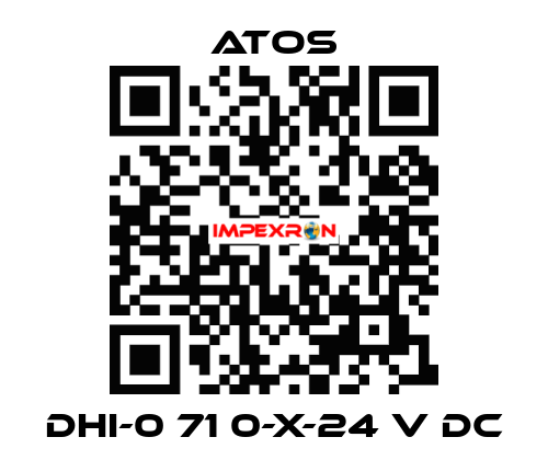 DHI-0 71 0-X-24 V DC Atos