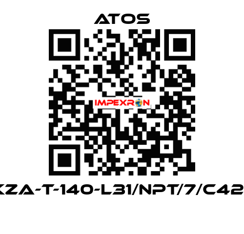 DLKZA-T-140-L31/NPT/7/C42/PE  Atos