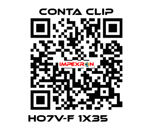 HO7V-F 1X35      Conta Clip
