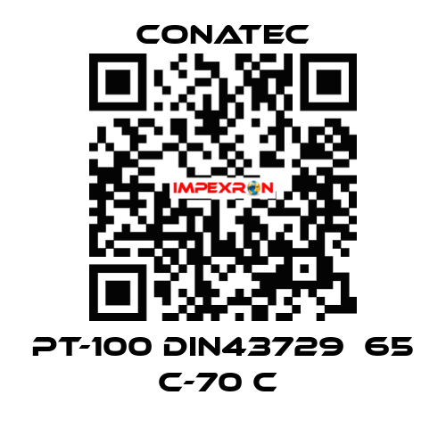 PT-100 DIN43729  65 C-70 C  Conatec