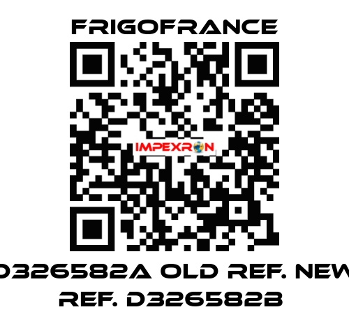 D326582A old ref. new ref. D326582B  Frigofrance