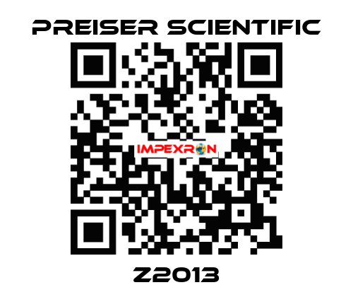 Z2013 Preiser Scientific