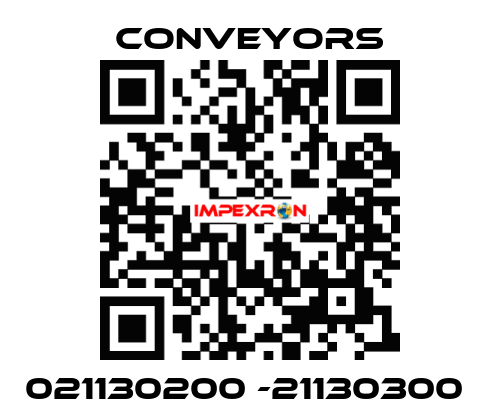021130200 -21130300  Conveyors