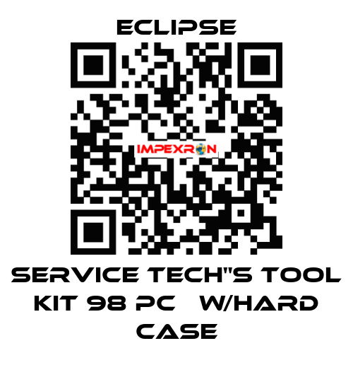 SERVICE TECH"S TOOL KIT 98 PC   w/HARD CASE Eclipse
