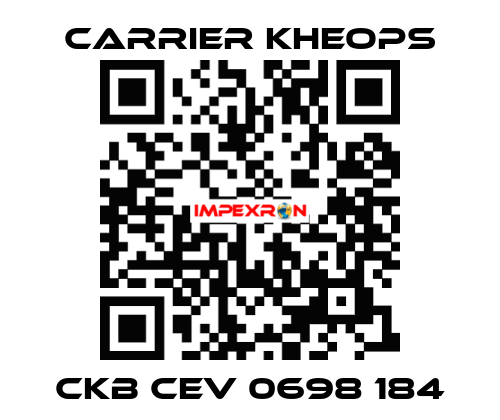 CKB CEV 0698 184 Carrier Kheops
