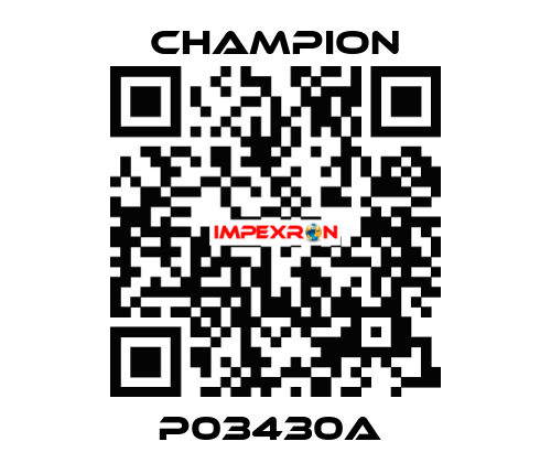 P03430A  Champion