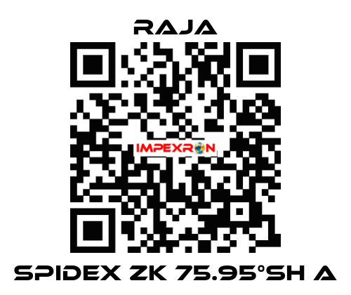 SPIDEX ZK 75.95°Sh A Raja