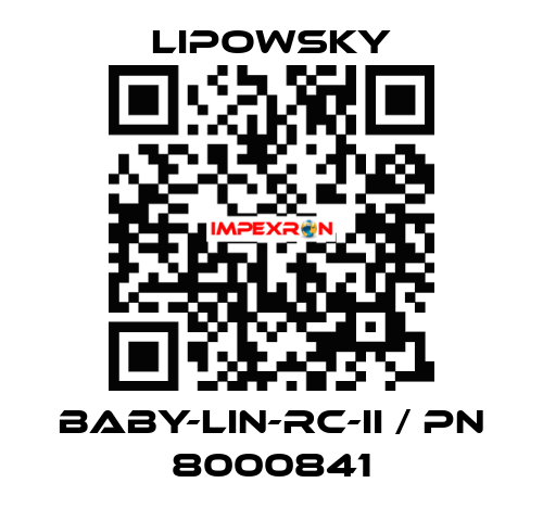 Baby-LIN-RC-II / PN 8000841 Lipowsky