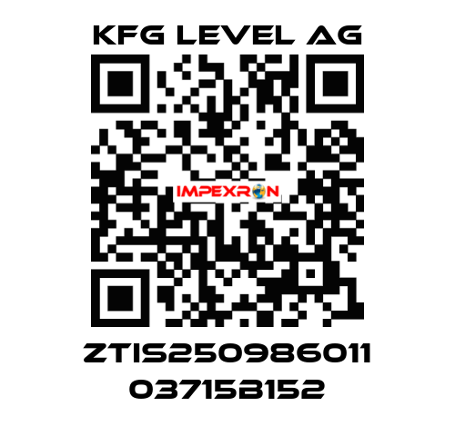 ZTIS250986011 03715B152 KFG Level AG