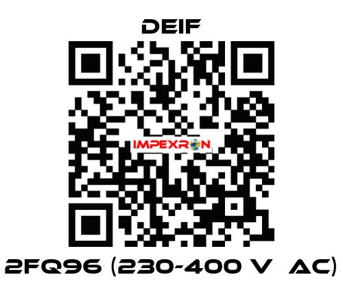 2FQ96 (230-400 V  AC) Deif