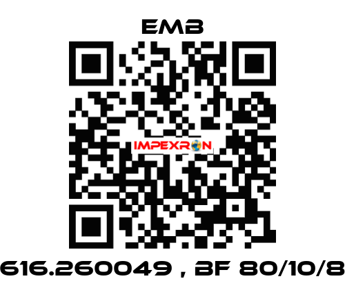 616.260049 , BF 80/10/8 Emb