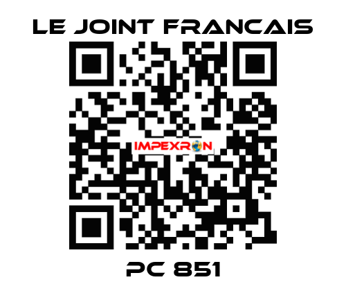 PC 851 LE JOINT FRANCAIS