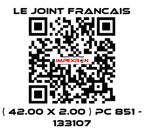 ( 42.00 X 2.00 ) PC 851 - 133107 LE JOINT FRANCAIS