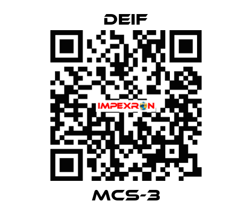 MCS-3 Deif
