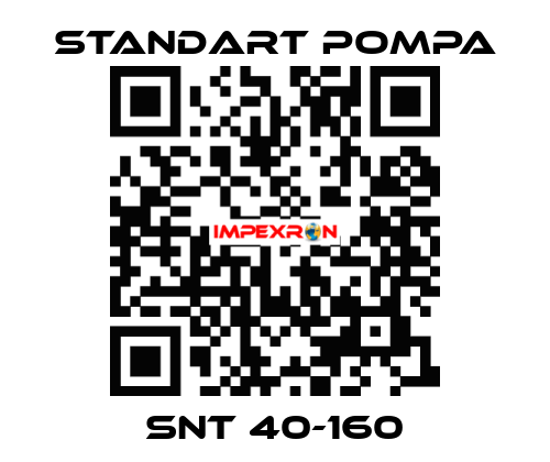SNT 40-160 STANDART POMPA