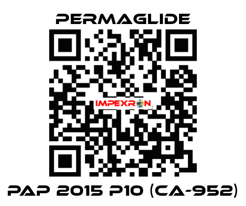 PAP 2015 P10 (CA-952) Permaglide