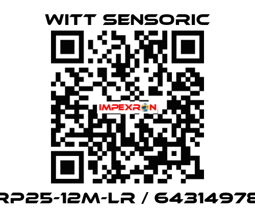 RP25-12M-LR / 64314978 Witt Sensoric