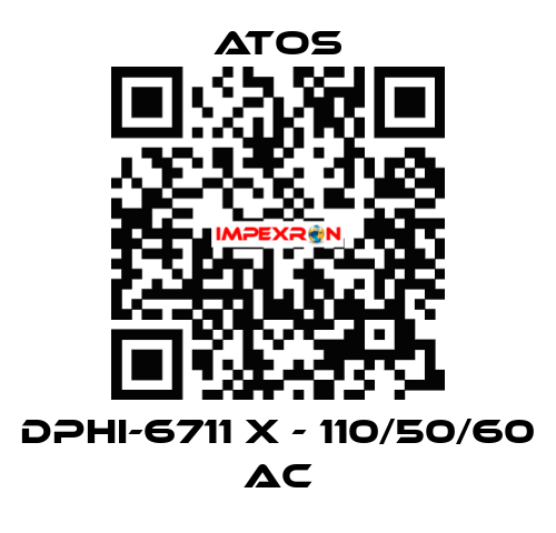 DPHI-6711 X - 110/50/60 AC Atos