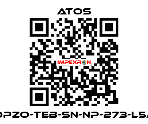 DPZO-TEB-SN-NP-273-L5/I Atos