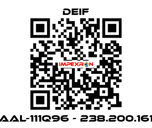 AAL-111Q96 - 238.200.161 Deif