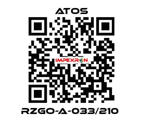 RZGO-A-033/210  Atos