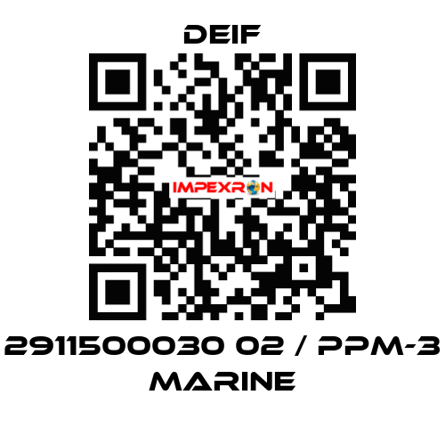 2911500030 02 / PPM-3 Marine Deif