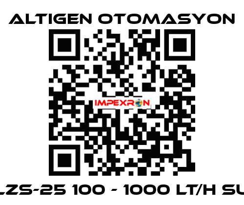 LZS-25 100 - 1000 LT/H SU Altıgen Otomasyon