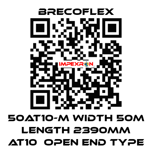 50AT10-M Width 50m Length 2390mm AT10　Open end type Brecoflex