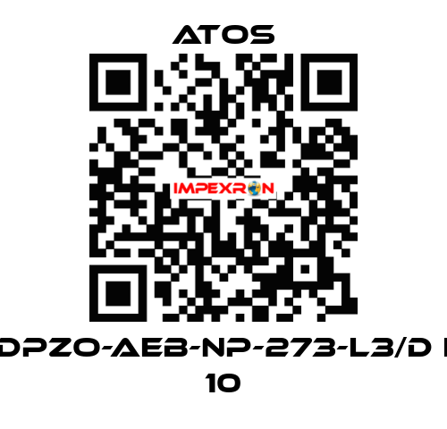 DPZO-AEB-NP-273-L3/D I 10 Atos