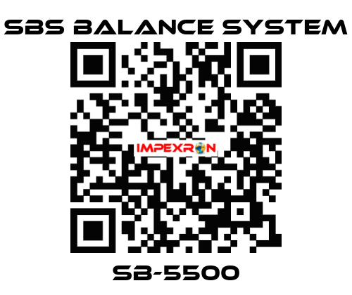 SB-5500 SBS BALANCE SYSTEM