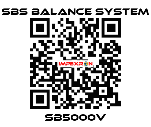 SB5000V SBS BALANCE SYSTEM
