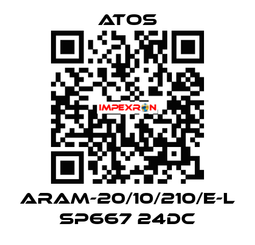 ARAM-20/10/210/E-L SP667 24DC Atos