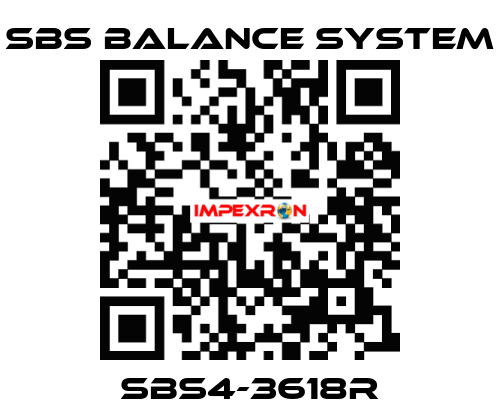 SBS4-3618R SBS BALANCE SYSTEM