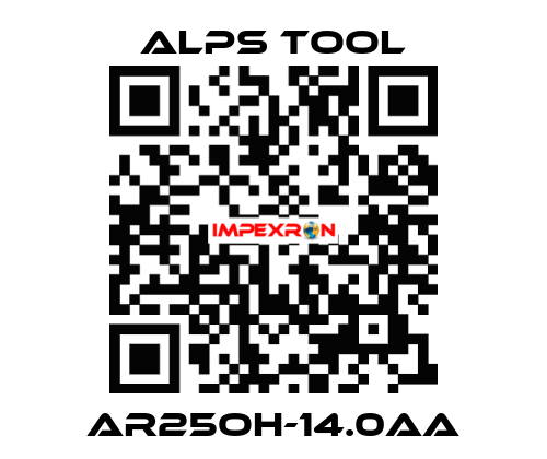 AR25OH-14.0AA ALPS TOOL