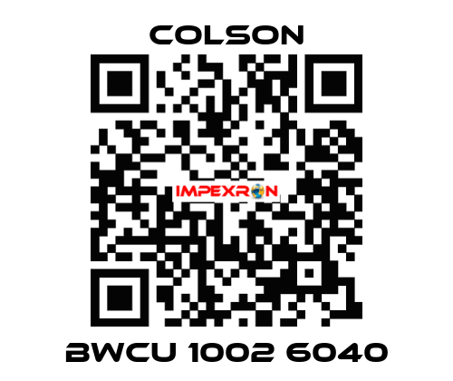 BWCU 1002 6040 Colson