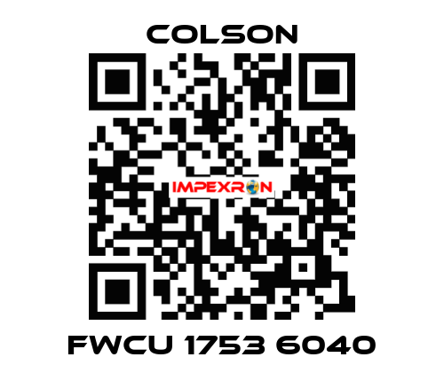 FWCU 1753 6040 Colson