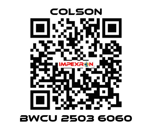 BWCU 2503 6060 Colson