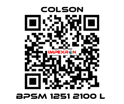 BPSM 1251 2100 L  Colson