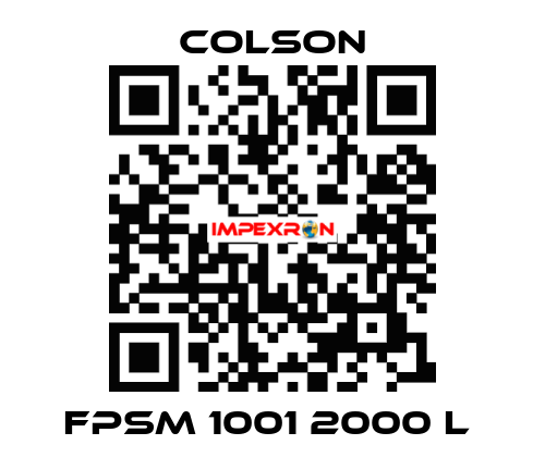 FPSM 1001 2000 L  Colson
